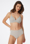 Soft-BH gepadded ohne Bügel grau-jaspe - Invisible Soft