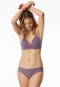 Zachte bh voorgevormde zonder beugel mauve - Invisible Soft