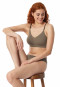 Brassière microfibre coussinets amovibles taupe - Invisible Soft