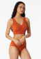 Brassière microfibre coussinets amovibles terracotta - Invisible Soft
