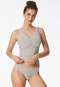 Hip-Rio-Slip Microfaser grau-jaspe - Invisible Soft