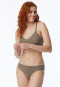 Slip rio en microfibre taupe - Invisible Soft