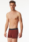 Shorts bordeaux imprimé - 95/5