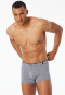 Shorts modal rayures graphite - Long Life Soft