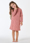Chemise de nuit à manches longues Animal Print vieux rose - Kids Nightwear