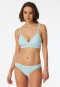 Bra non-iron removable pads mint - Modern Lace