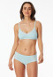 Lace bustier without underwire mint - Modern Lace