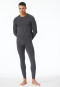 Long-sleeve mottled dark grey shirt - Casual Warming