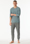 Pyjamas long pyjamas with mineral cuffs - Casual Essentials
