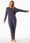 Pyjama lang warm indigo - selected! Premium Warming