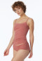 Mutandine confezione doppia beige/sienna - Cotton Lace