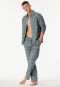Pyjama Webware Flanell mineral kariert - Selected Premium Warming