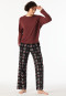 Shirt langarm burgund - Mix+Relax