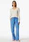 Broek lang geweven stof bloemen aquarium - Mix+ Relax