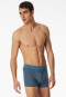 Short geruit atlantisch blauw - 95/5