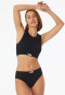 Tai briefs fine rib black - Revival Paula