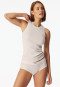 Panty fine rib off-white - Revival Paula