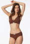 Panty Ajourée seamless dunkelbraun - Revival Alma