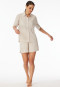 Pyjamas short woven fabric stripes gray-jaspe - selected! premium