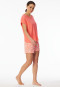 Short pyjamas interlock peach - Modern Nightwear