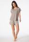 Schlafanzug kurz Interlock clay - Modern Nightwear