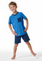Schlafanzug kurz Ringel aquarium - Boys World
