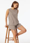 Tanktop merzerisierter Interlock clay - Mix+Relax