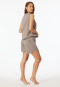 Pantalon court en interlock mercerisé clay - Mix+Relax