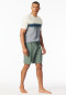 Short pyjamas striping khaki - Casual Nightwear