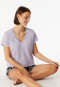 Maglietta a maniche corte con scollatura a V - Mix+ Relax