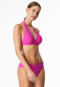 Triangel-Bikini-Top Jersey fuchsia - Aqua