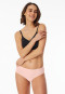 Periodenslips 2er-Pack Jersey recycelt schwarz/rosé- Secret Care