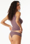 Cheeky thongs 3-pack lace black/purple - Modern Multipacks