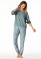 Lange pyjama manchetten mineraal - Modern Nightwear
