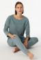 Pyjamas long cuffs embroidery mineral - Casual Nightwear