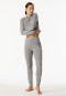 Leggings grau-meliert - Premium Warming