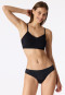 Naadloos bustier met uitneembare pads, kant, zwart - Invisible Soft Lace