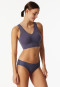 Bustier naadloze uitneembare pads kant indigo - Invisible Soft Lace