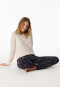 Pyjama lange manchetten beige - Family