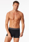 Shorts 3-pack Organic Cotton woven elastic waistband black - 95/5