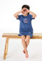Camicia da notte corta blu scuro - Kids Nightwear