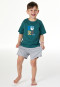 Short pyjamas Surf green - Kids Nightwear