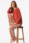 Long pyjamas terracotta - Selected Premium