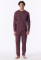 Pyjama long oversize chocolat - « Modern Nightwear »