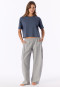 Shirt met korte mouwen, Heavy Single Jersey, blauwgrijs - Mix+ Relax