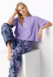 Shirt kurzarm Heavy Single Jersey zartlila - Mix+Relax