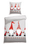 Bed linen 2-piece soft flannel gnome gray - SCHIESSER Home