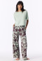 Langere broek van Heavy Single Jersey met veelkleurige bloemenprint - Mix+ Relax