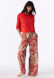Hose lang Heavy Single Jersey Blumen multicolor - Mix+Relax