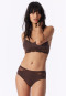Culotte en dentelle marron foncé - Unique premium